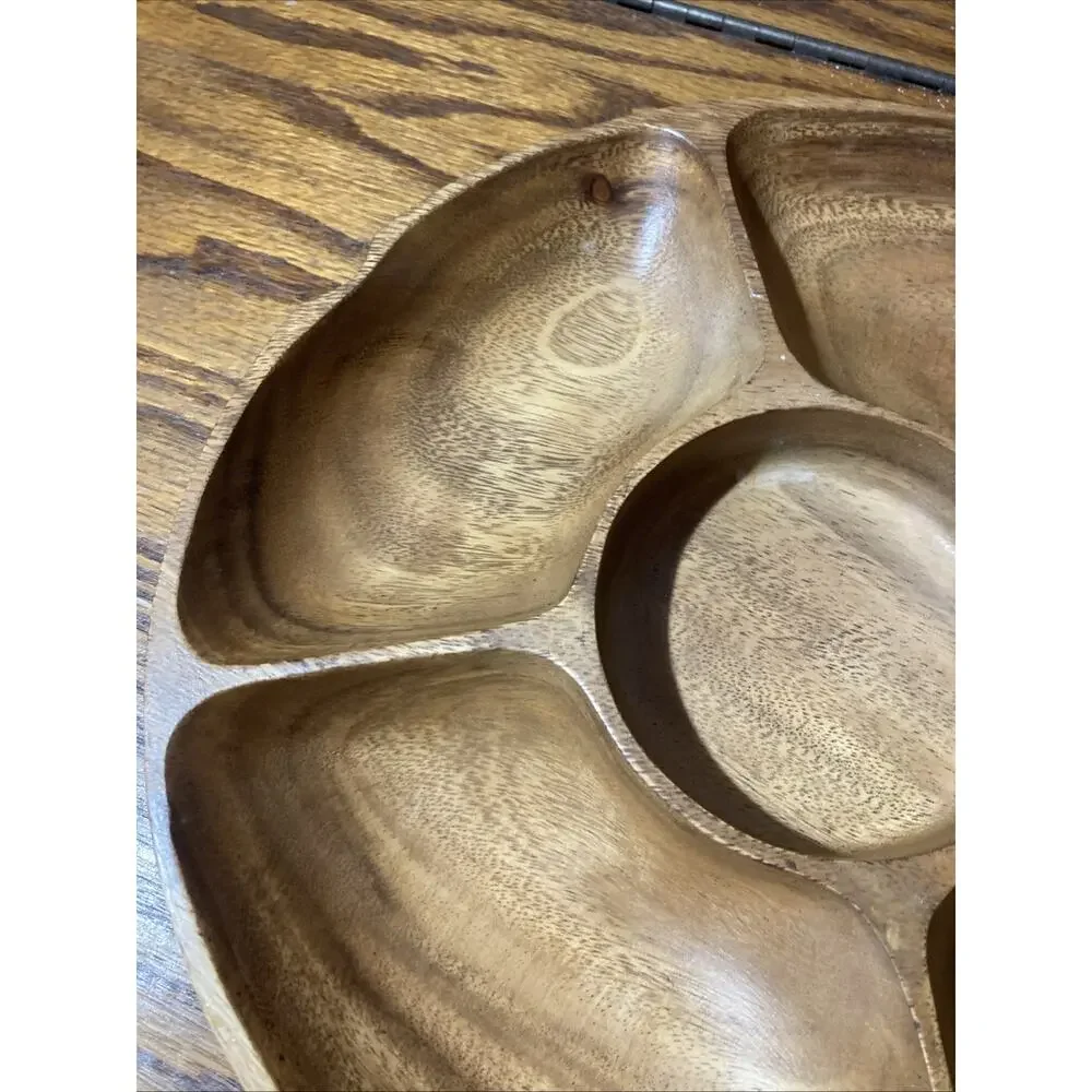 Mountainwoods Chip and Dip Tray, Acacia Wood